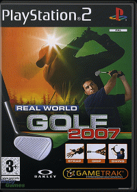 Real World Golf 2007 PAL Playstation 2  box art